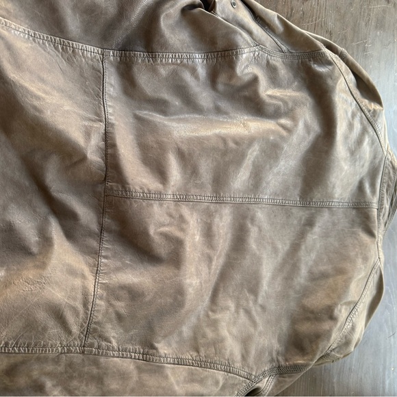 Cole Haan Men's Brown Leather Jacket - Picture 3 of 3